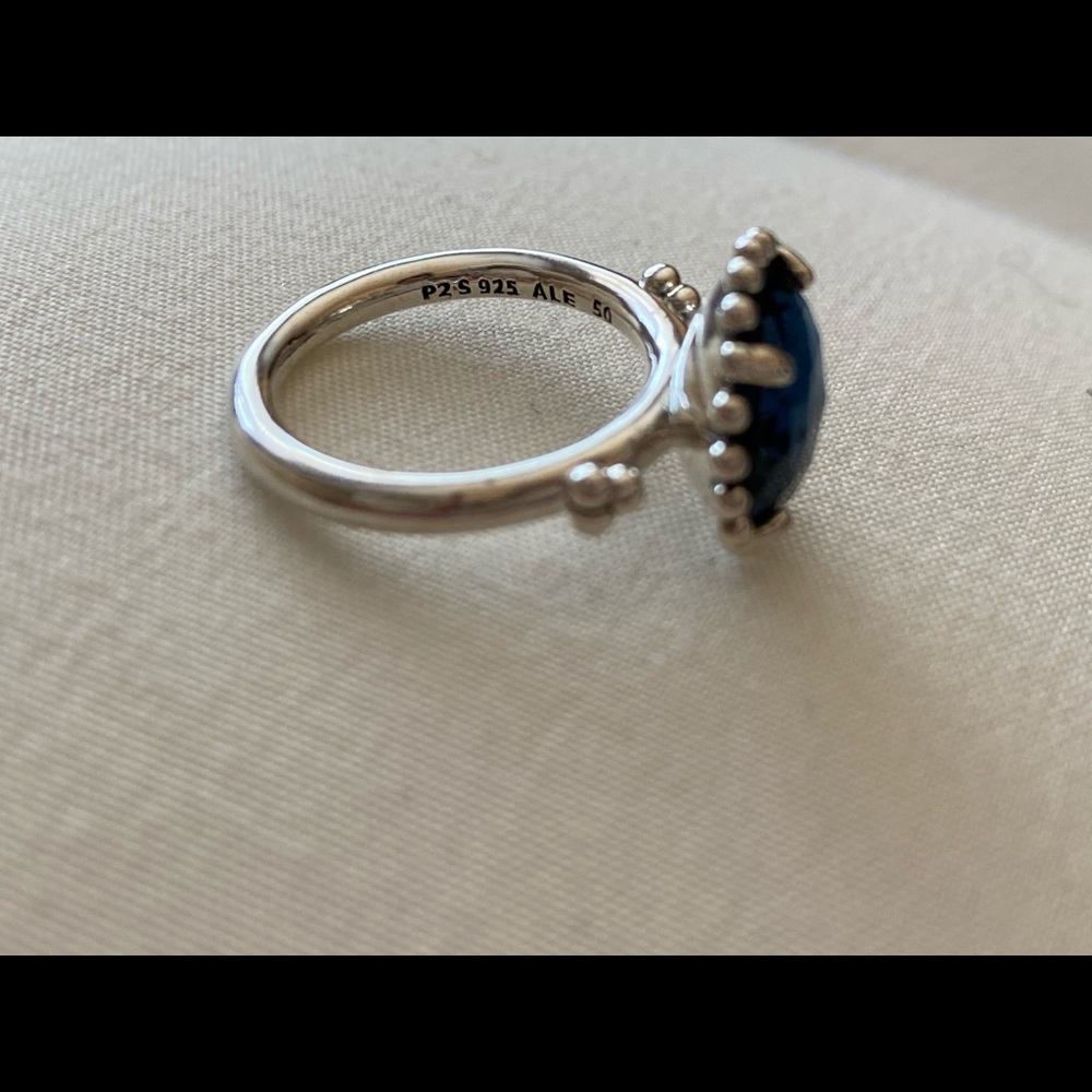 Authentic Pandora Midnight Star Ring - image 2